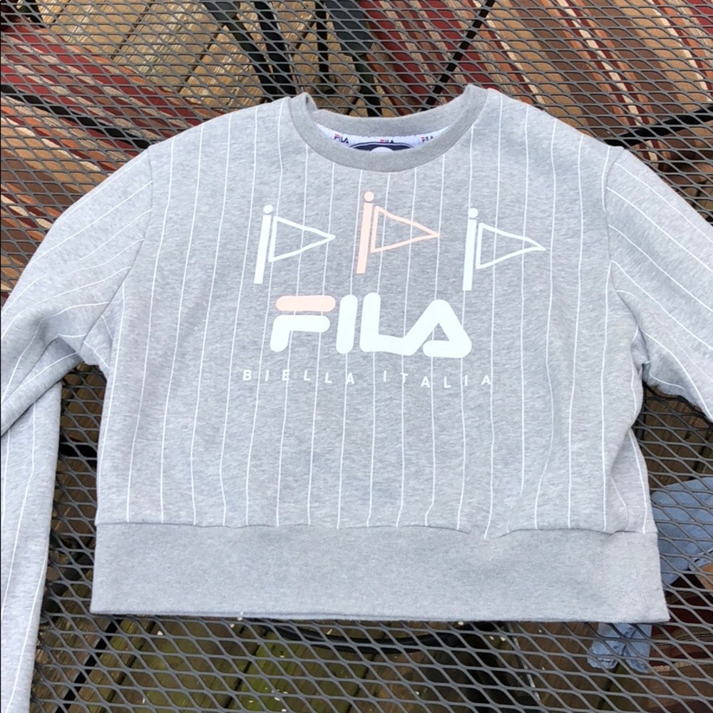 FILA cropped sweatshirt